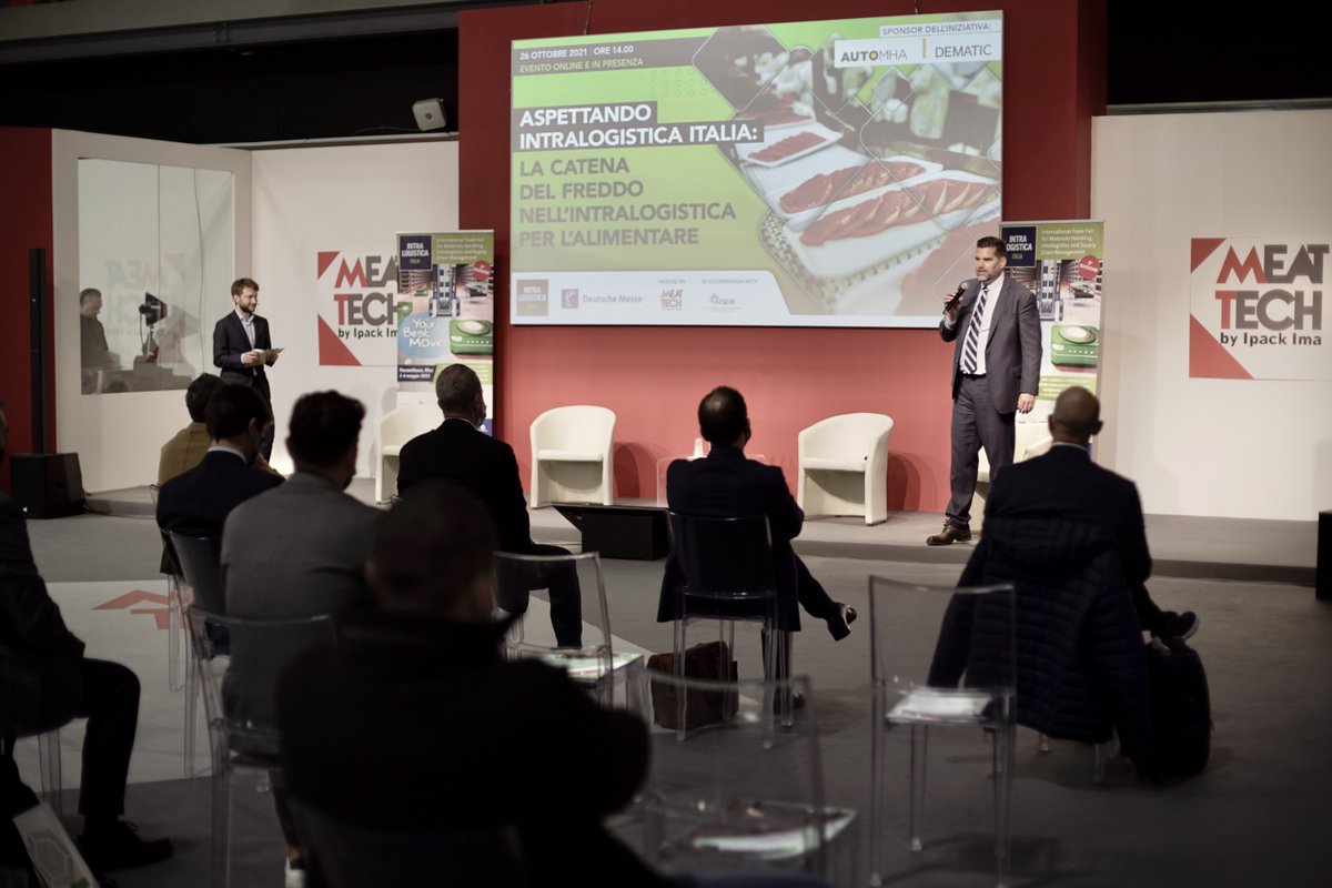 IntralogisticaI's tweet photo. ⏺️ Guarda on demand l'evento di #INTRALOGISTICAITALIA su vantaggi e peculiarità dell'automazione nella #coldchain alimentare e rivivi gli interventi di #Automha e #Dematic moderati da #AISEM @Fed_Anima. 👉 https://t.co/5rO0iVRMkm
#AspettandoIntralogisticaItalia #logistica https://t.co/rrvwYqD728