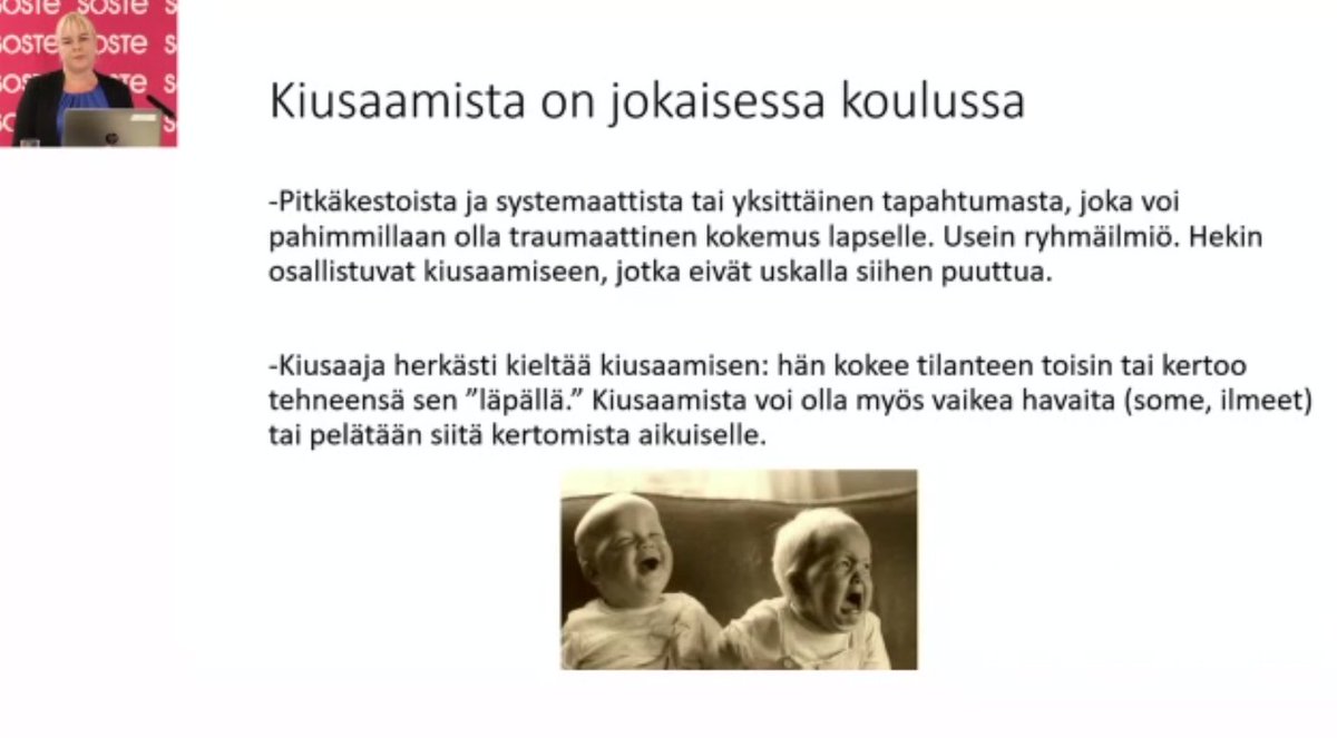 HeliKoivula's tweet photo. @SOSTE10 #lastenterveyskäräjät #kiusaaminen https://t.co/tfiN1EhmLG