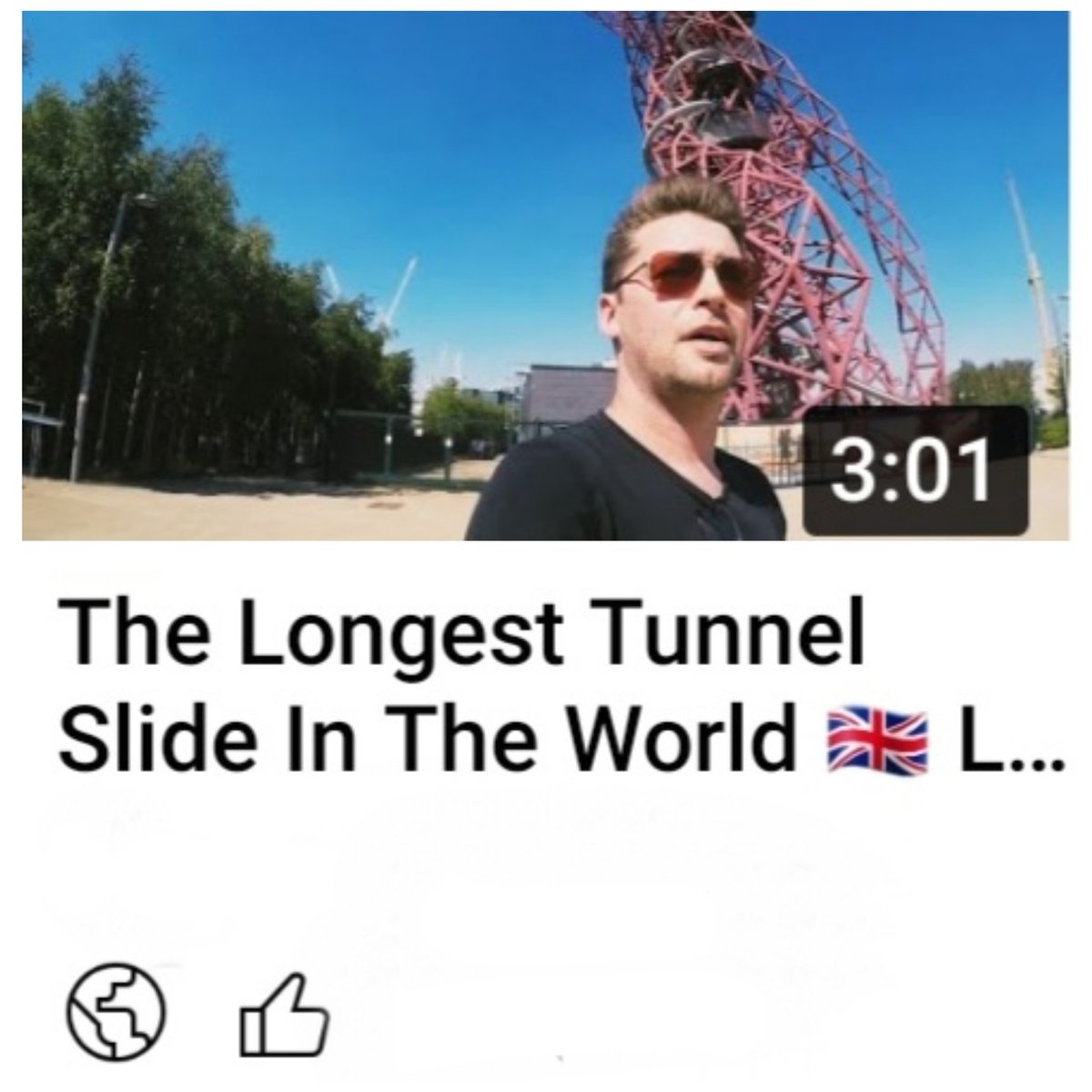 Whether Your Looking For Things To Do Or Sitting On The Toilet Enjoy #backtothebeginning #londonvlog #londonvlogger #londonduringcovid19 #covidlondon #exploringlondon #mylondon #secretlondon #hiddenlondon #youtubevlogger #theorbit #londontourguide #stratford #tunnelslide