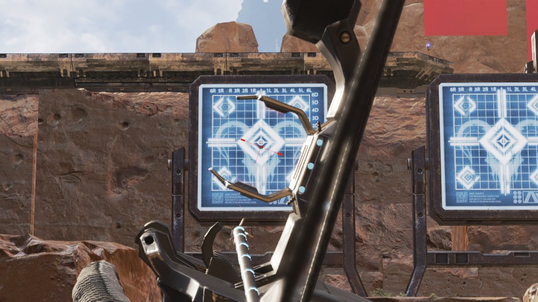 philipps601's tweet photo. @RSPN_Pav The new battlepass bow skin has a bug where the iron sight doesn't disappear when equipping a sight. 
Below pictures of what it looks like and what it should look like https://t.co/y7PbDHwaIP