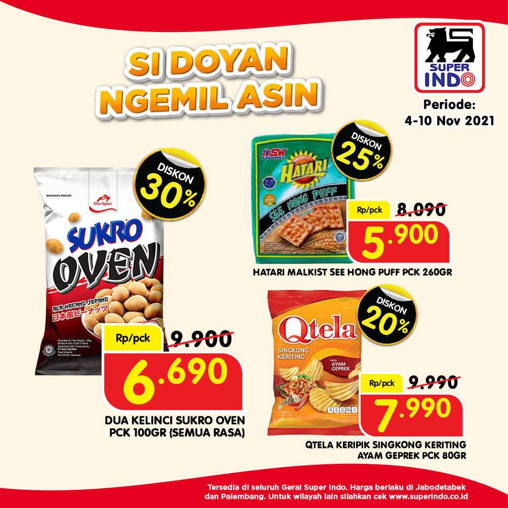 InfoSuperIndo's tweet photo. Buibu, perhatiin deh, keluarga di rumah itu sukanya ngemil yang manis atau asin sih?
Nah, apapun kesukaannya pas banget nih sama promo ini. Apa aja camilannya? Geser dulu dooong >>>
#PromoSuperIndo #PromoCemilan https://t.co/ZCNonqUxeG