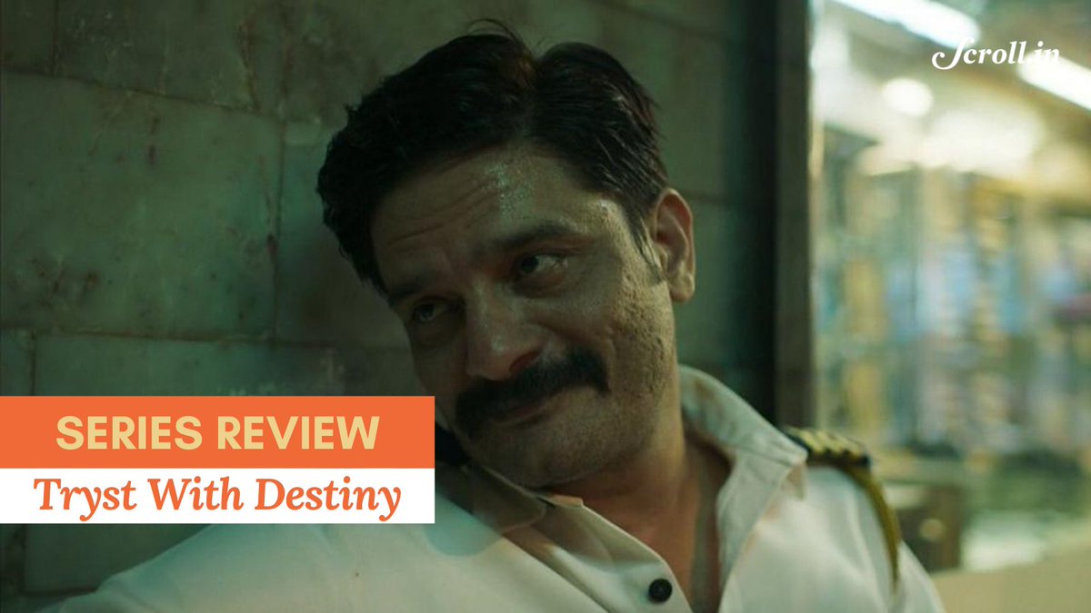 #TrystWithDestiny was presented as a triptych at the Tribeca Film Festival in 2020, where it won an award for best screenplay. The movie has now emerged as a limited series on SonyLIV, but with four inter-connected stories. scroll.in/reel/1009815/