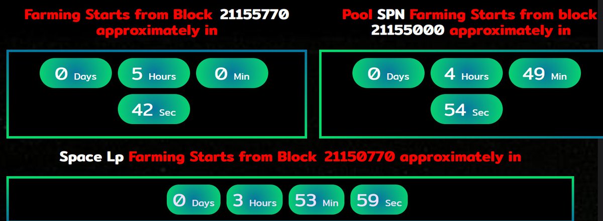 SpaceDefi1's tweet photo. 📢Farming starts soon

Come and enjoy the wonderful APR🚀

⭐️https://t.co/uHHonZPtQN⭐️

#DEFI  @FTMAlerts #FTM @monkeyhunterftm @FantomFDN #Fantom @ApeOClock #BSC #CryptoNews https://t.co/GGZBZYWha8