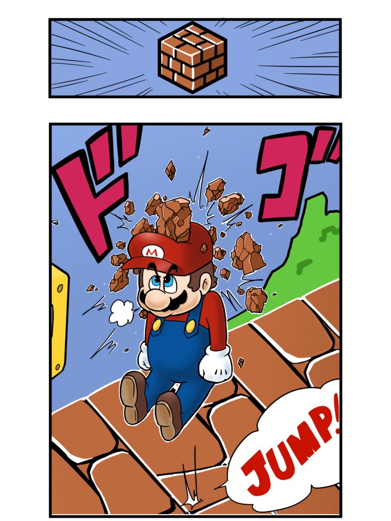 なんか小さい頃はずっと、マリオは頭でレンガブロックを破壊しているイメージがありました。
ヤッフーとか言いながら。
#マリオ  #Nintendo #金曜はゲームナイト https://t.co/Gq52fdbhCx