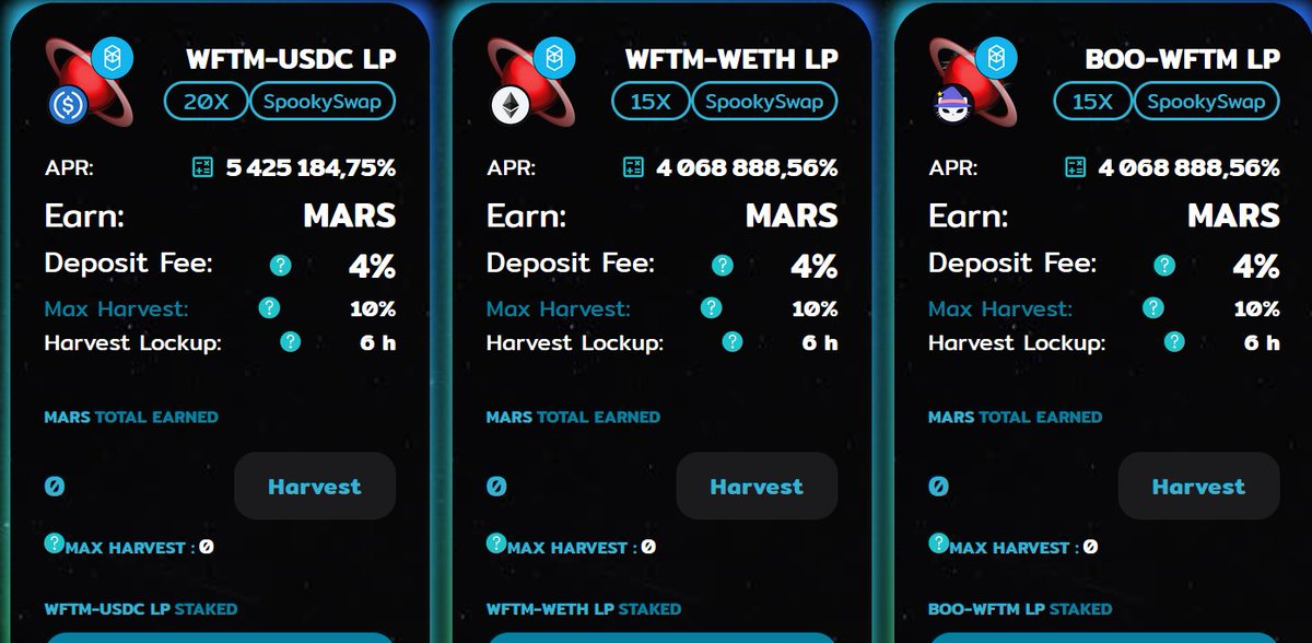 SpaceDefi1's tweet photo. 📢Farming starts soon

Come and enjoy the wonderful APR🚀

⭐️https://t.co/uHHonZPtQN⭐️

#DEFI  @FTMAlerts #FTM @monkeyhunterftm @FantomFDN #Fantom @ApeOClock #BSC #CryptoNews https://t.co/GGZBZYWha8