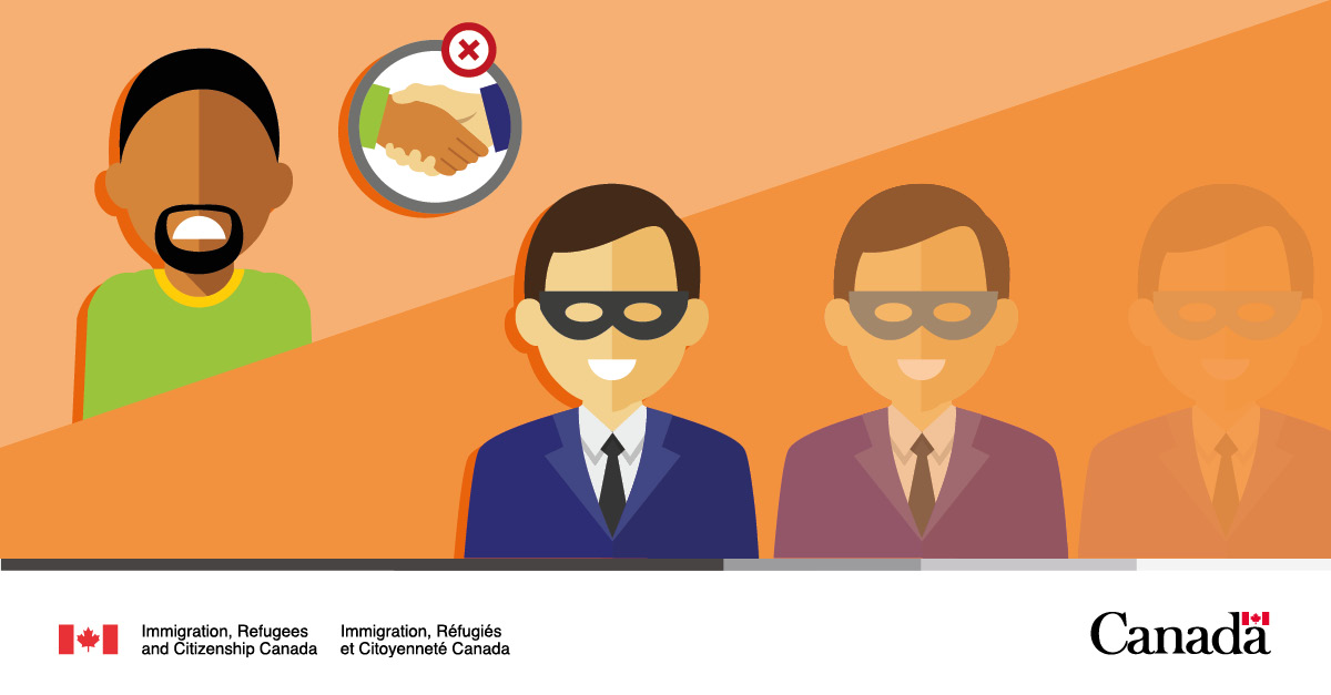 CanadainIndia's tweet photo. (1/2) Attention! 🚨
Fraudsters may impersonate people working at the High Commission of Canada (HCC) to try to make their interview/job offer/visa offer look authentic. The HCC does not get involved in hiring process for Canadian companies.
Learn more: https://t.co/DECgxPtpFP https://t.co/uNlASYFDfg