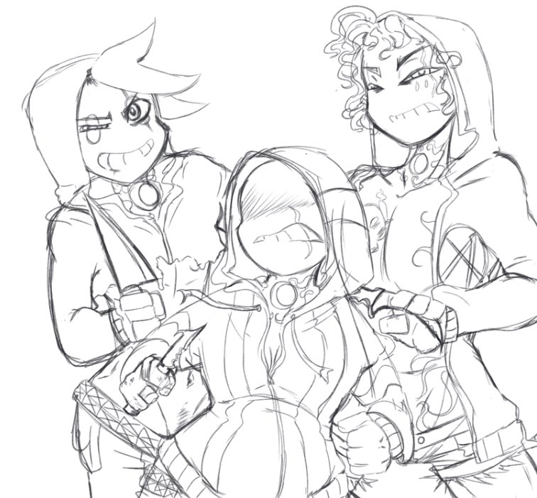 lewd_nightmares's tweet photo. What’s that? I’m collaborating on an entire video game where you date a bunch of serial killers, and chapters 1-3 are in progress right now. Gonna turn these into spicy promotional pieces in the morning. https://t.co/SKbh7CQ9b8
