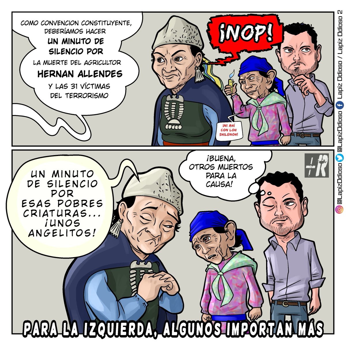 LapizOdioso's tweet photo. #terrorismo #racista y #separatismo #indigenista, #izquierdamentirosa #izquierdahipócrita #loncon #elisaloncon #machilinconao #convenciónconstitucional #violentista #linconao #Bassa #mapuches #infanteriademarinachile #carabineros #nomasterrorismo #CAM #camctm #Werkén #weichafe https://t.co/9zsvax9YE2