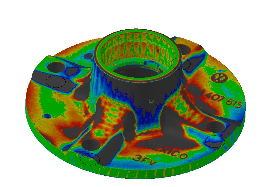 3dscanning_uk's tweet photo. #3DScanning &amp; #ReverseEngineering of a VW wheel hub approx 50 years old. We pride ourselves on keeping the customer informed at all stages. With this project we found the casting features were not concentric. Something the customer was happy for us to rectify. https://t.co/HMHtmB6mtK