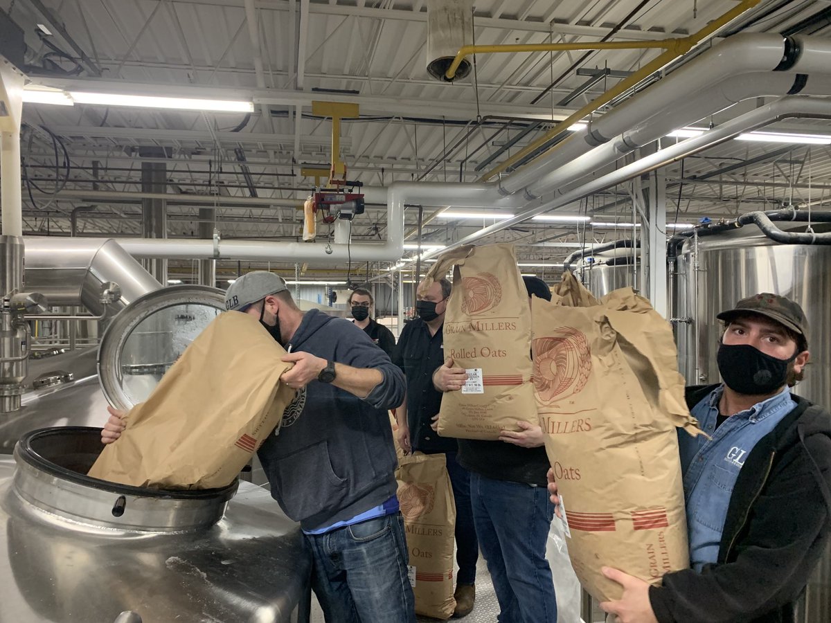 It’s been a couple years. Good to be brewing Life Sentence Triple IPA again with our great friends ⁦<a href="/amsterdambeer/">Amsterdam Brewery</a>⁩!
⁦<a href="/GreatLakesBeer/">Great Lakes Brewery 🇨🇦</a>⁩