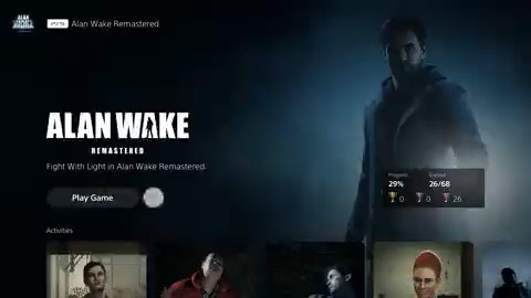 Alan Wake Remastered - PlayStation 5