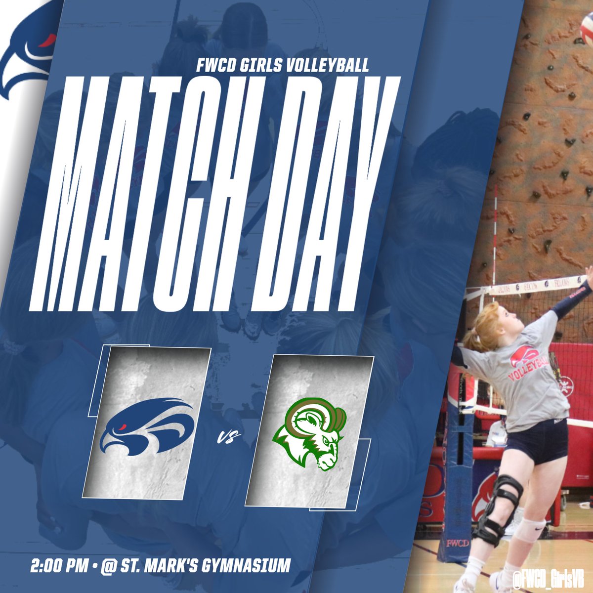 Falcons continue in the SPC Championship tournament today with a match up against Awty at 2 PM at St. Mark’s! Go Falcons! #FWCDTogether #FWCD #FlyHigher #FWCDAthletics #SPCChamps