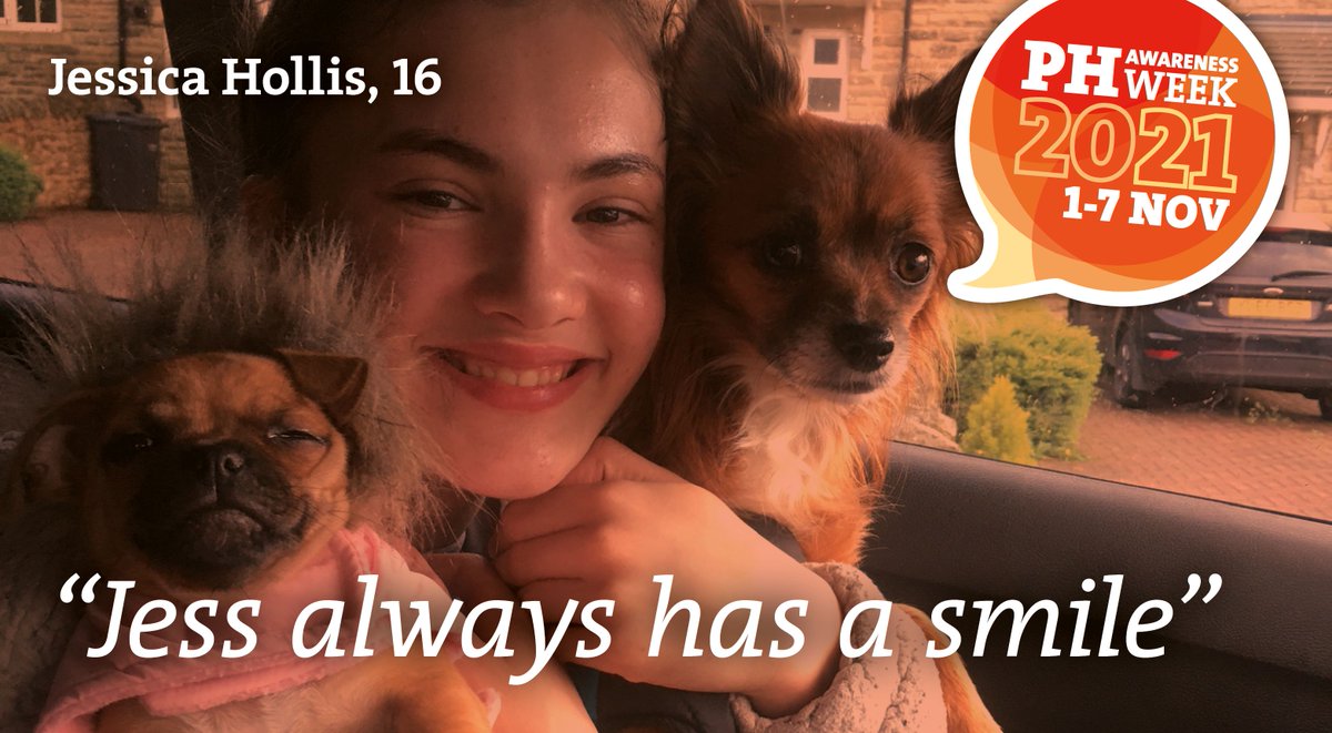 PHA_UK's tweet photo. Little PHighter | Jessica Hollis π§‘
------
#PHWeek21 #HearOurVoices #LittlePHighters https://t.co/SdE3kXB15y