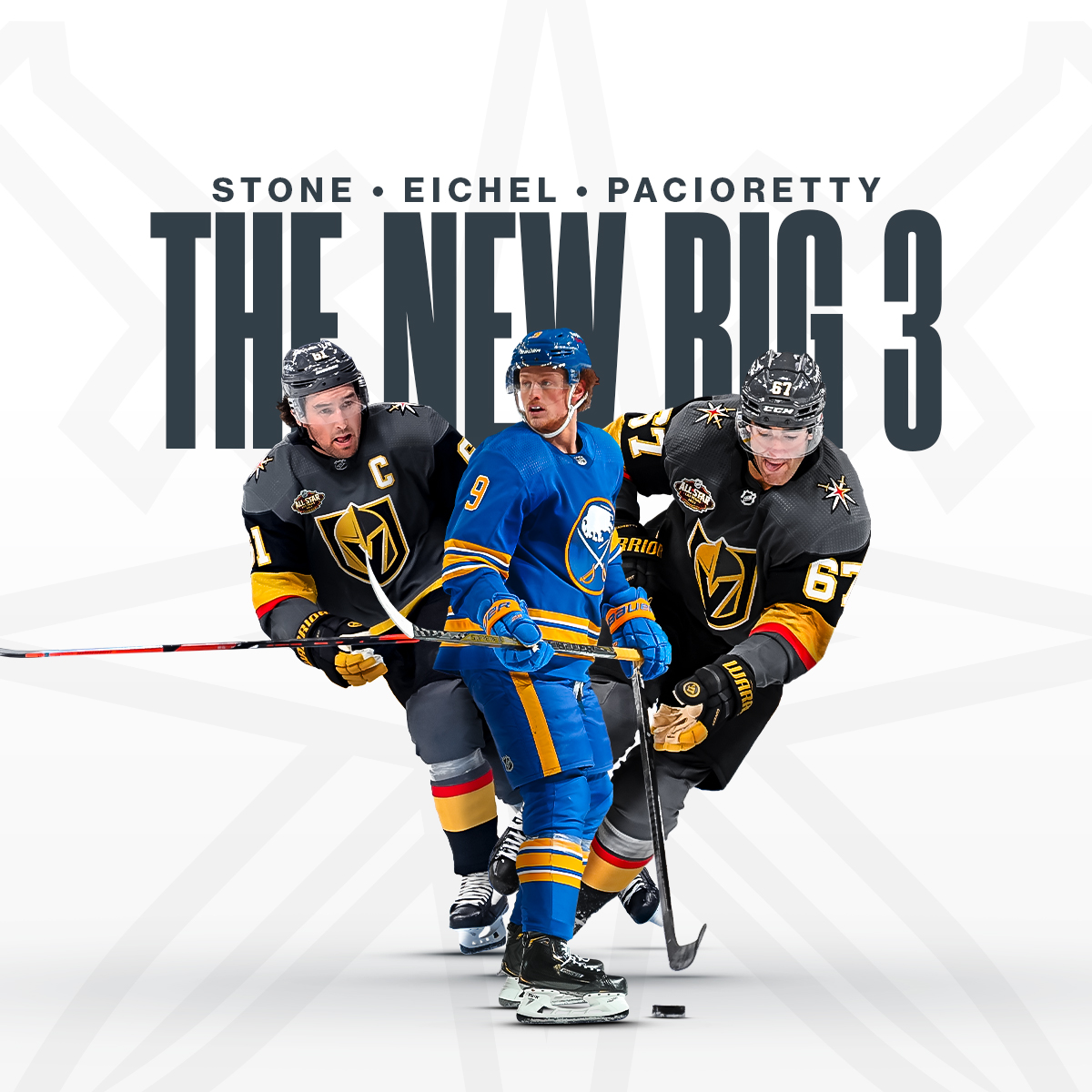 NHL's tweet photo. The @GoldenKnights will be scary at full strength. 😳

Is this the new best line in hockey? https://t.co/hpEgaIk7Ds