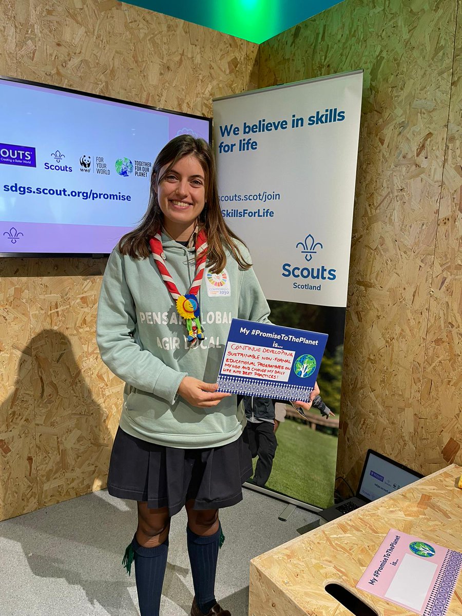 terryroneill's tweet photo. Like our own mini World Scout Jamboree, we're delighted to welcome @worldscouting ambassadors to @COP26 who are making their #PromiseToThePlanet #TogetherForOurPlanet https://t.co/O7Lnw1dcOv