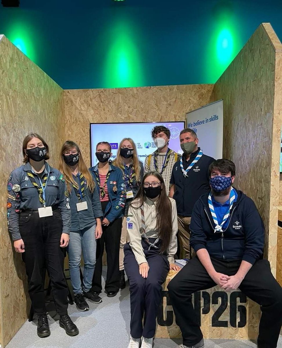 terryroneill's tweet photo. Like our own mini World Scout Jamboree, we're delighted to welcome @worldscouting ambassadors to @COP26 who are making their #PromiseToThePlanet #TogetherForOurPlanet https://t.co/O7Lnw1dcOv
