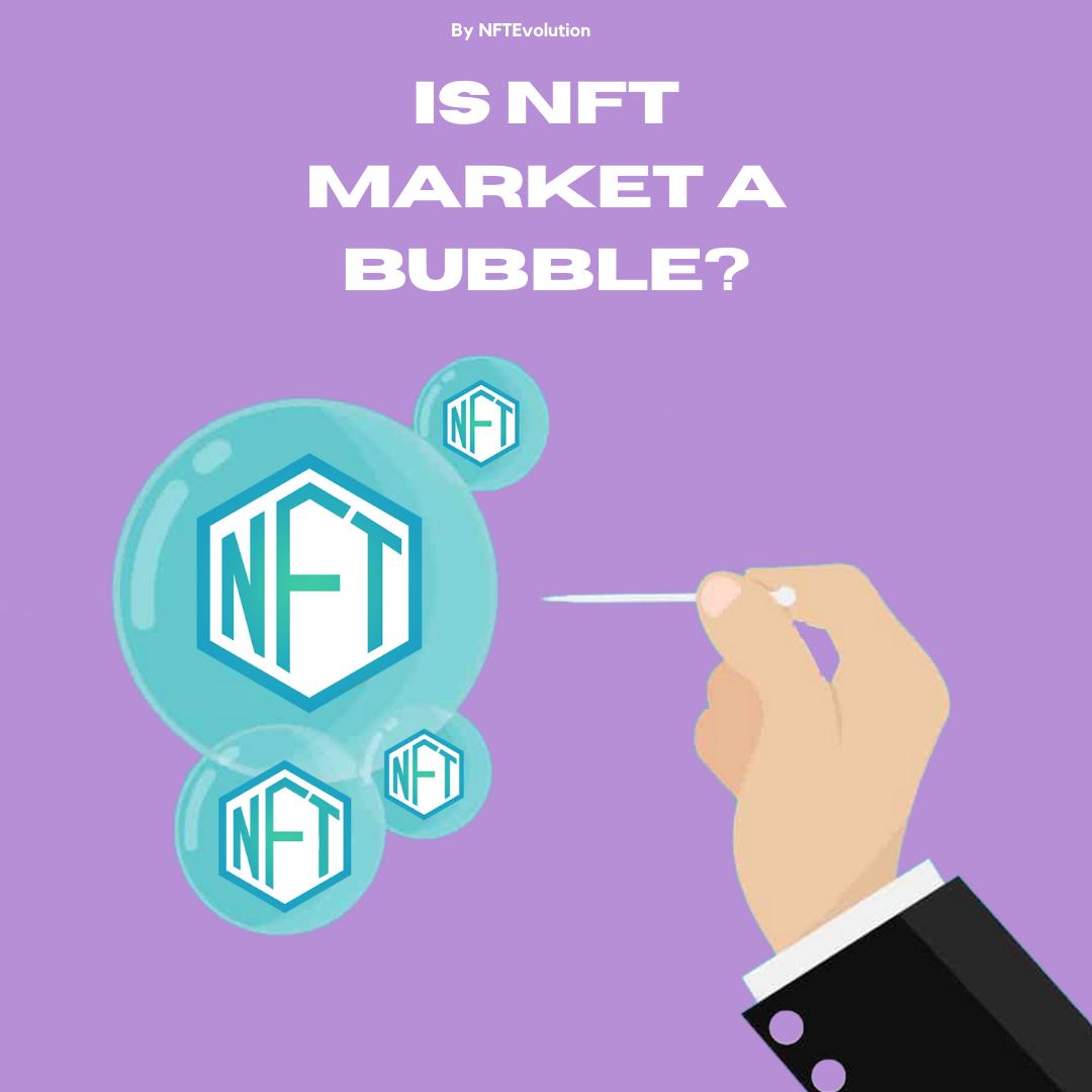 NFTEvolution_'s tweet photo. More than a year after the affirmation of the #NFTmarket, the question still lingers as to whether or not NFT market represents a #speculativebubble or a #solidfuture that will become normality.
#NFTEvolution #JoinTheEvolution https://t.co/p0IRTgrcU2