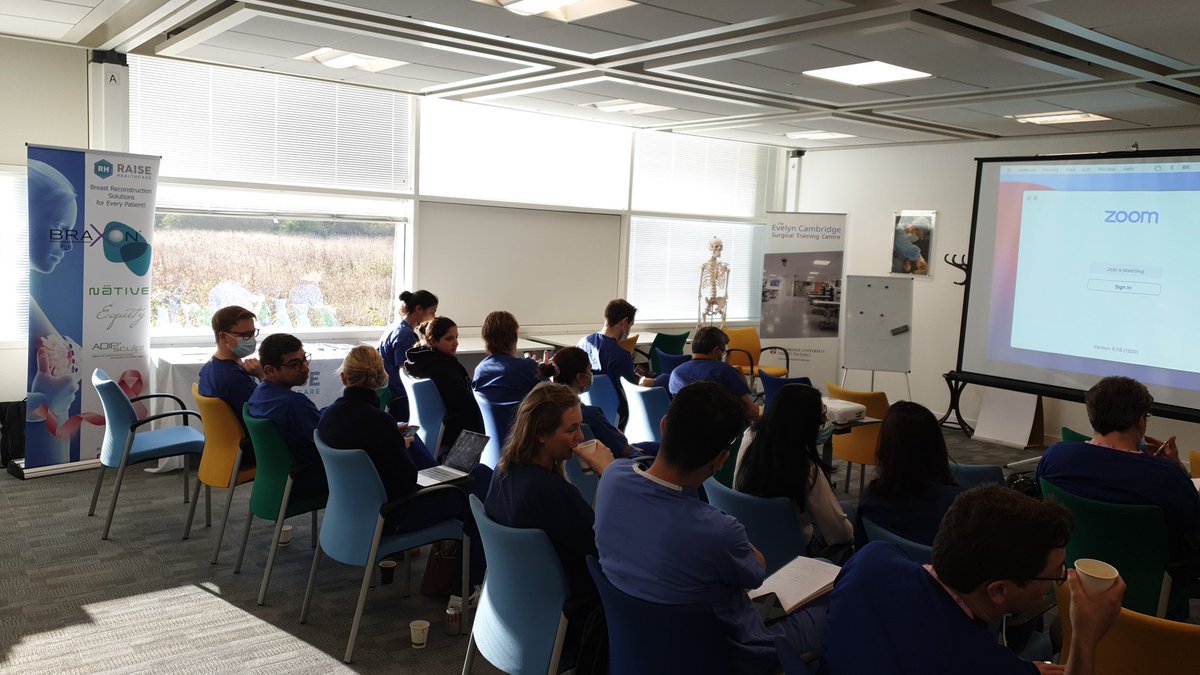 nw_raise's tweet photo. Brilliant to be able to support the Cambridge Perforator Flap and Breast Reconstruction course this week. Fab faculty and great group of delegates. @RaiseHealthcare
#ADM, #braxonfast #breastcancer #breastrecon #BreastCancerAwareness #prepec #breastcourse https://t.co/AlOh71c5JT