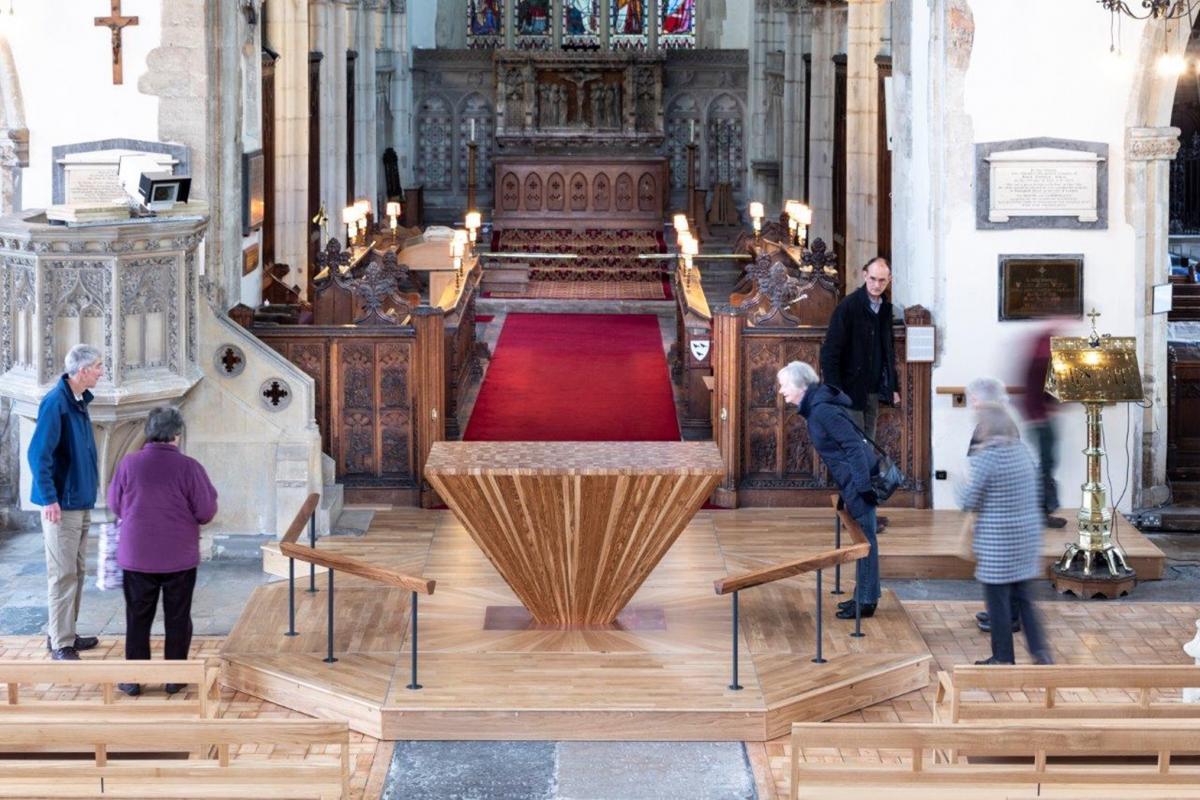 NatChurchTrust's tweet photo. Well done to St Thomas church, Salisbury, Wiltshire - winner of 2021 UK Church Architecture Awards: Presidents' Award for its conservation and new altar.

See more: https://t.co/ABGZmtNJJF

@Stannsgate @DioSalisbury 
@easanet https://t.co/9hKhnPNiWV