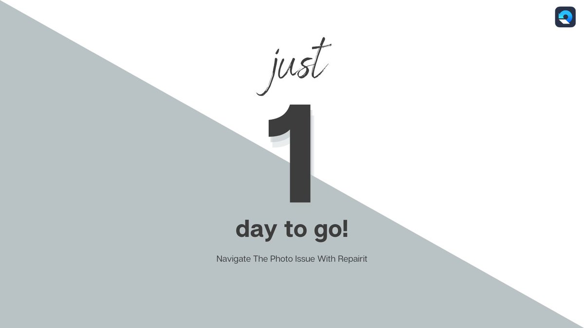WondershareR's tweet photo. Repairit social giveaway just has one day to go! #NavigateThePhotoIssueWithRepairit https://t.co/eXAv9UaE8N The prize is waiting for you.
#Repairit #PhotoRepair https://t.co/bxYl1fh2L6