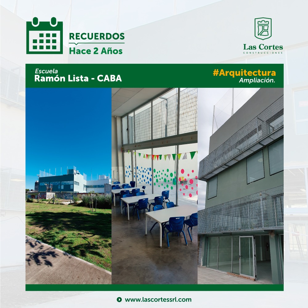 lascortes_dc's tweet photo. 𝐓𝐁𝐓 ⏮️⁣

⁣Hace 2 años comenzaba a funcionar una nueva escuela primaria 🏫 en Villa Devoto📍

La entregamos en tiempo y forma y nos quedamos con el corazón contento ❤️ y la satisfacción de haber superado ampliamente nuestras expectativas y las de nuestro cliente 🤩⁣
⁣ https://t.co/RdqBgUL9MY