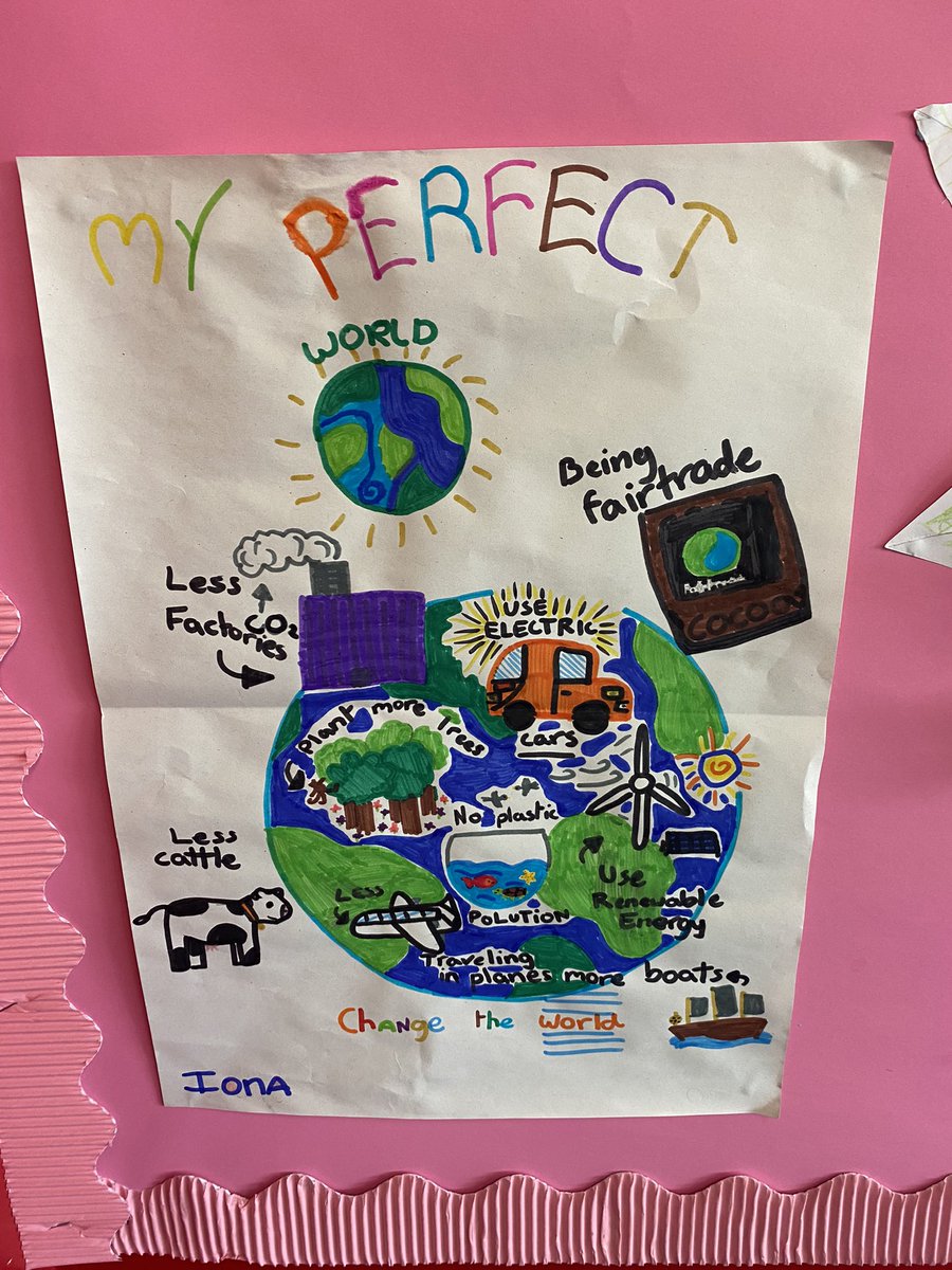 missokinloch's tweet photo. Primary 6A have been learning about climate change and how to make the world a better place ๐๐ฟ๐. @StFrancis_PS #COP26 #PromisetothePlanet #TreeofPromises https://t.co/PR3oq5KvEP