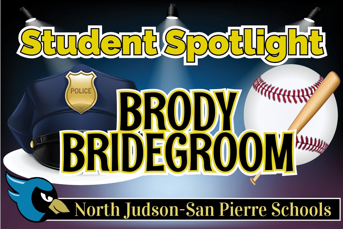 BlueJayTweets1's tweet photo. NJ-SP 8th Grader Brody Bridegroom’s favorite class is Math because “I like the teacher.” Hobbies include hunting &amp; sports. Brody’s plans after high school are to “be a cop &amp; a baseball coach”. One of his favorite NJ-SP memories was “when the Girls Basketball Team won sectional!” https://t.co/eXq1NemM3S