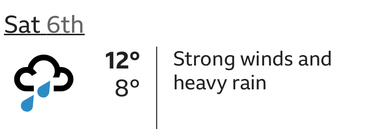 JudDuffy's tweet photo. Of course this is going to be the weather in Glasgow tomorrow. Looking forward to covering the #COP26 #climatechangemarch βοΈ https://t.co/QY9se49ulM