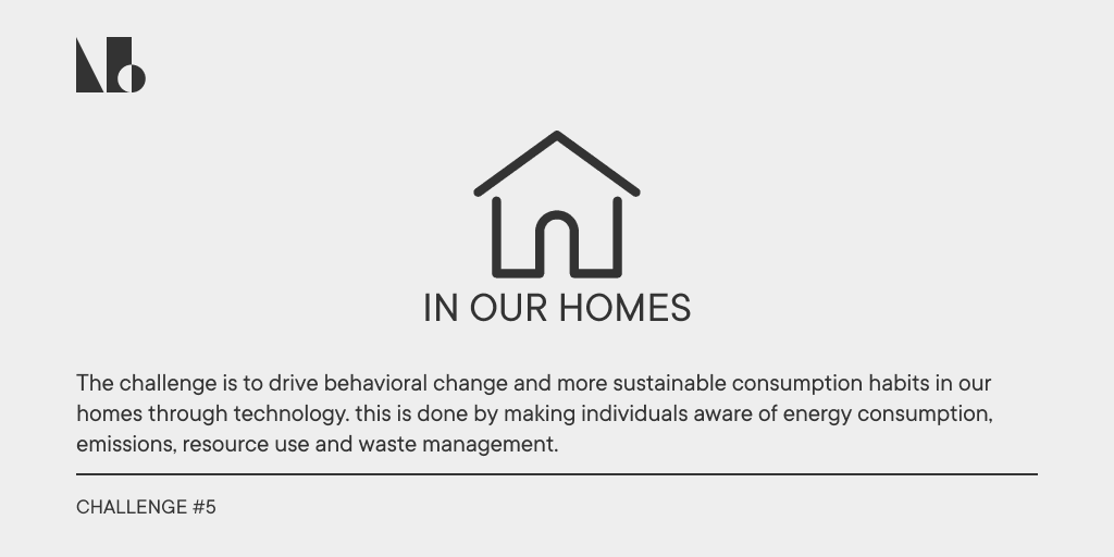 ▷ How can we use technology to drive behavioural change and more sustainable consumption habits in our homes?
#COP26 #TogetherForOurPlanet #home #Sustainability