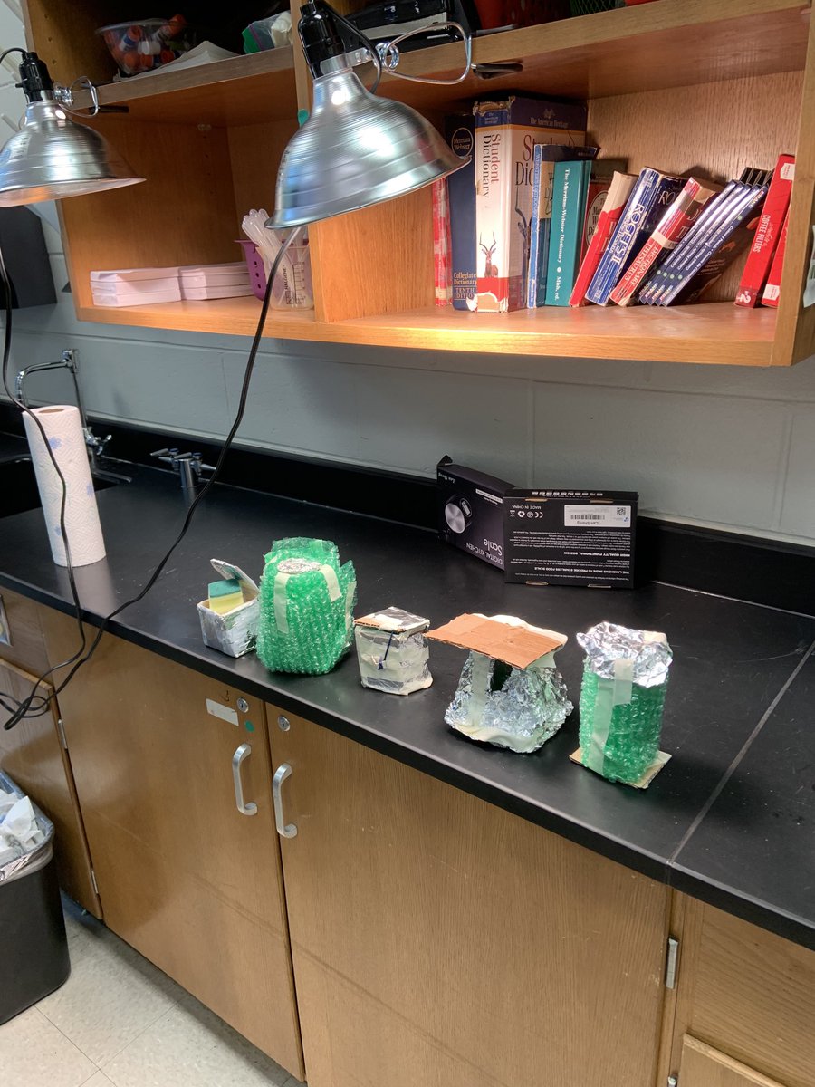 3rd Period Insulators ⁦@reedycreekms⁩ ⁦@mrsethwarren⁩ ⁦<a href="/RCMSSachs/">Christine Sachs</a>⁩