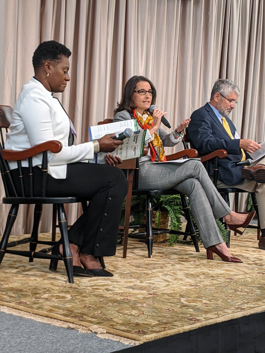 Broadband is a priority topic at the 2021 Governor's Summit on Rural Prosperity. 

This incredible panel is highlighting successful broadband partnerships in rural VA! We are making progress!!
#growruralva 
<a href="/JenniferBoysko/">Senator Jennifer Boysko</a> <a href="/BoCoEconDev/">Botetourt County Economic Development</a> <a href="/SurryCountyVa/">SurryCountyVa</a> <a href="/schollmann/">Richard Schollmann</a> <a href="/VADHCD/">Virginia DHCD</a>