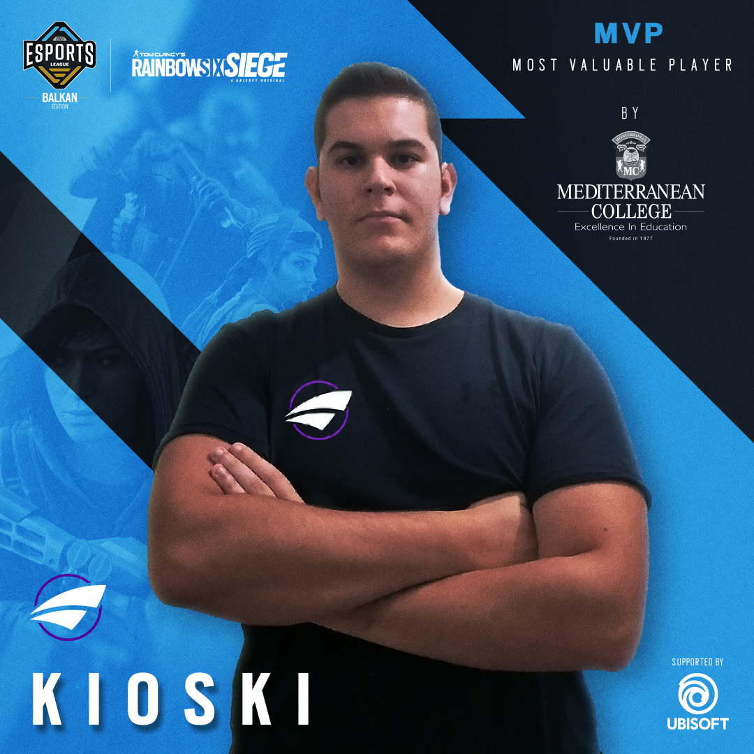 eSportsLeagueGR's tweet photo. These are the @medcollege1 MVPs of Esports League - Balkan Edition Day 10 supported by @ubisoft!
#eleague #ubisoft #balkanleague #r6siege #r6league #esportsleague #balkanedition https://t.co/JgKkTTpxz7