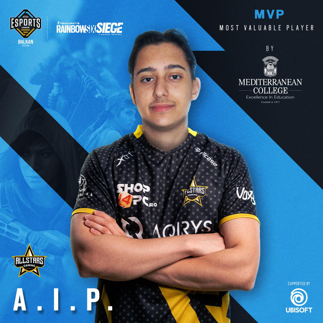 eSportsLeagueGR's tweet photo. These are the @medcollege1 MVPs of Esports League - Balkan Edition Day 10 supported by @ubisoft!
#eleague #ubisoft #balkanleague #r6siege #r6league #esportsleague #balkanedition https://t.co/JgKkTTpxz7