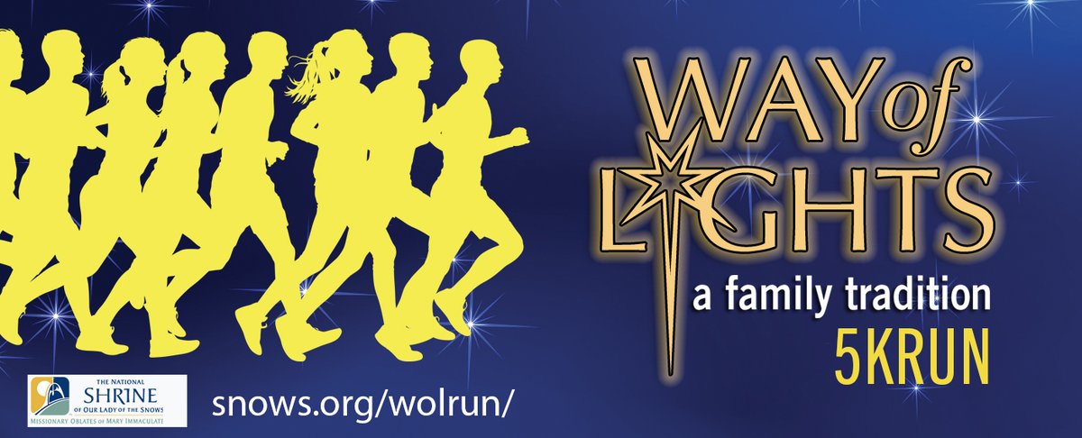 SnowsShrine's tweet photo. 5K Competitive Run &amp; 1.5 Mile Fun Walk
Sunday, Jan 2, 2022
Check in Time: 3:30 – 4:45 p.m.
Race Starting Time: 5 p.m.
To register: https://t.co/I8g4F8zyUG https://t.co/WLrRSXDU3U