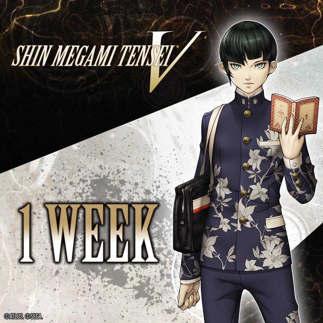NintendoAmerica's tweet photo. Shin Megami Tensei V comes to #NintendoSwitch on 11/12! In a world without its Creator, which path will you choose? #SMT5 https://t.co/072GNG5nK3