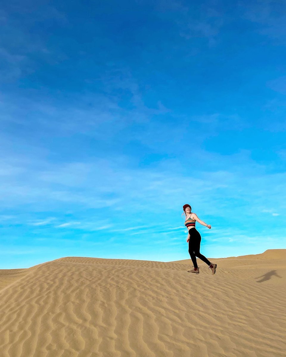 'I’d never been to the prairies before really, so despite everyone telling me that we would get sick of driving through all the flatland I thoroughly enjoyed myself!' 📍 Great Sand Hills, Treaty 4 Territory 📷 instagram.com/danadoesthings #ExploreSask #ExploreCanada