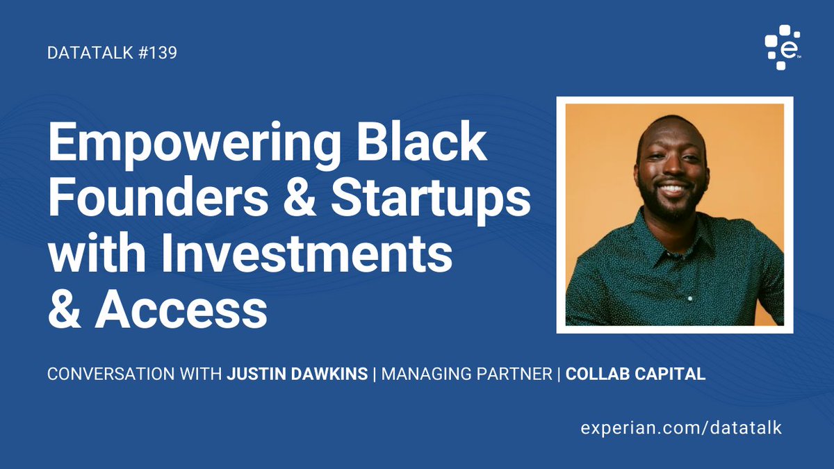 What does it mean for a company to be diverse and inclusive? It means that different voices from all backgrounds have a voice at the table, not just a seat. Tune in to this #DataTalk to hear Justin Dawkins' approach on the importance of inclusion in #tech ex.pn/collabcapital