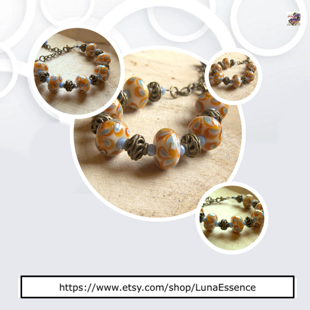 lunaessence's tweet photo. Lamp work glass beaded Bracelet On Sale #LampWorkGlassBead #LampWorkBracelet 
Buy here https://t.co/glyFA2wk6f https://t.co/9PT4VTCWrC