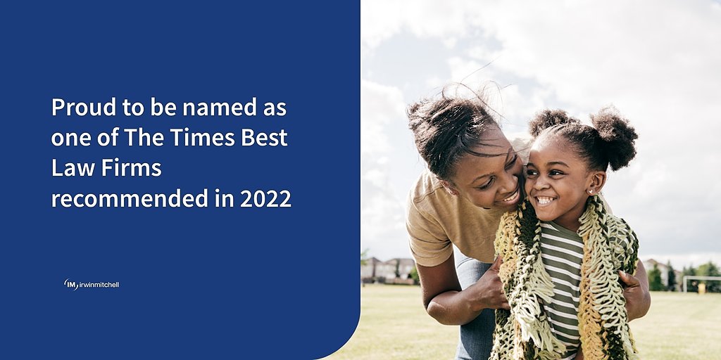 Irwin Mitchell (@irwinmitchell) on Twitter photo We’re proud to be named as one of <a href="/thetimes/">The Times and The Sunday Times</a> Best Law Firms recommended in the 2022 guide across multiple areas of law. Read more here: bit.ly/3bKV2Cw We’re proud to be named as one of <a href="/thetimes/">The Times and The Sunday Times</a> Best Law Firms recommended in the 2022 guide across multiple areas of law. Read more here: bit.ly/3bKV2Cw