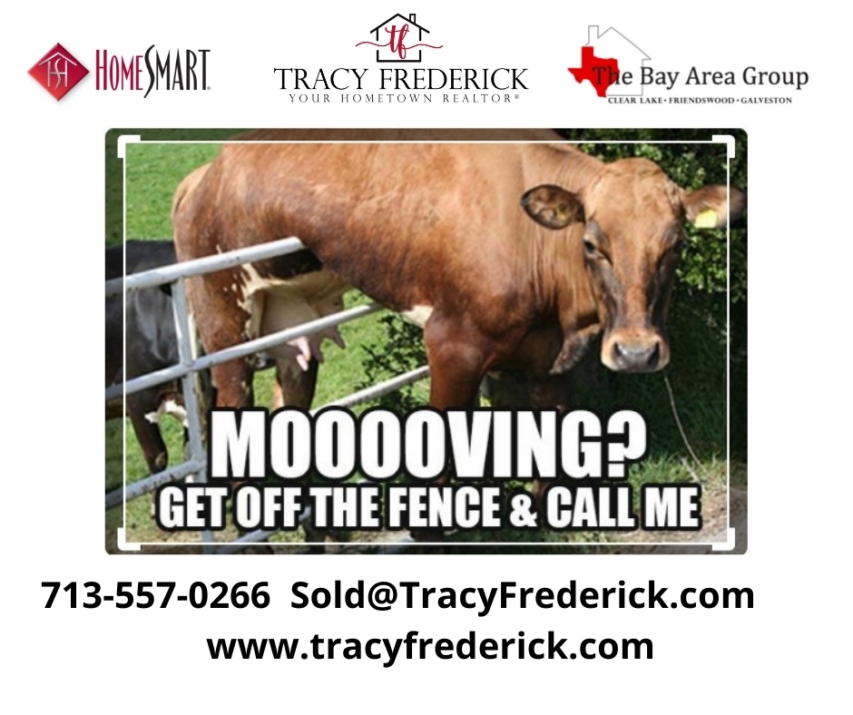 TracyFrederick0's tweet image. Happy Friday!  Are you MOOOOOVING?  Let me know I can help you!  :-)   713-557-0266
Sold@TracyFrederick.com  tracyfrederick.com
#moving #lookingtomove #tracyfrederickrealtor #texasrealestate #getoffthefence #happyfriday #homesmartfineproperties #thebayareagroup
------------