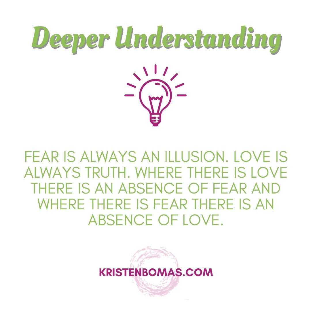 KristenBomas's tweet image. Fear is always an illusion. Love is always truth. Where there is love there is an absence of fear and where there is fear there is an absence of love.

#Kristenbomas #fear #holidayblues #Family #holidayseason #HolidayTime