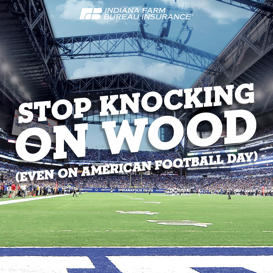 INFarmBureauIns's tweet photo. It's #AmericanFootballDay! We hope you are dressed up in your #ColtsBlue to celebrate your favorite team's win last night. 😉 https://t.co/WejbVBwpq9