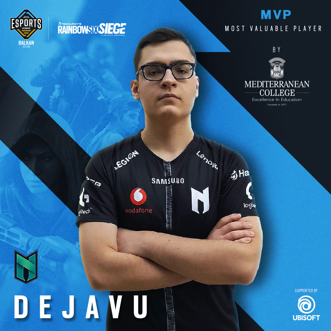 eSportsLeagueGR's tweet photo. These are the @medcollege1 MVPs of Esports League - Balkan Edition Day 11 supported by @ubisoft!
#eleague #ubisoft #balkanleague #r6siege #r6league #esportsleague #balkanedition https://t.co/5W9J0qru9h