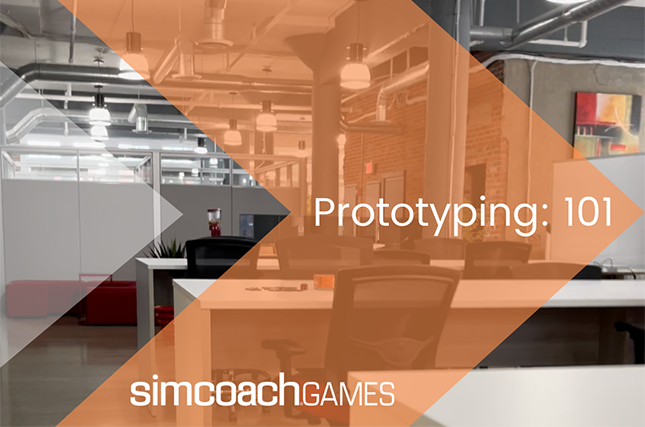 SimcoachGames's tweet photo. #FeatureFriday: Simcoach Studio Prototyping 101. Our clients, partners and stakeholders meet in the studio to evaluate prototyping game experiences to narrow down requirements.
#FeatureFriday #GameDev #GameStudio #VisitTheStudio #SimcoachGames #GamesForLearning #GamesForLife https://t.co/H3UjydrMK9