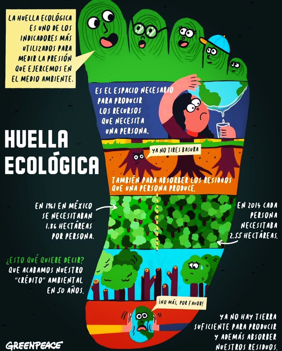 EarthDayGroup2's tweet photo. Mi gente sabe que es la Huella Ecológica⁉️💬📚♻️💪🌎
https://t.co/tVyihhHpaX ENTRA Y SUSCRÍBETE GRATIS. LINK EN BIO💚
#EarthDayGroup #ecology #consumerawarenessweek #consumoconsciente #eco #ecofriendly #love #Friday #shoutout https://t.co/ZZONC3Bh4V