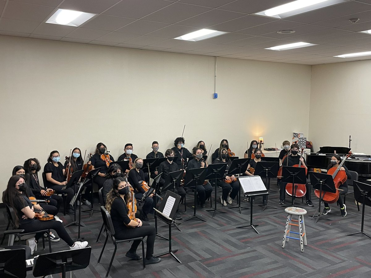 JSMOrchestra's tweet image. Once again collaborating with Mr. Moriarty and his excellent video students in support of the upcoming Vets Assembly video