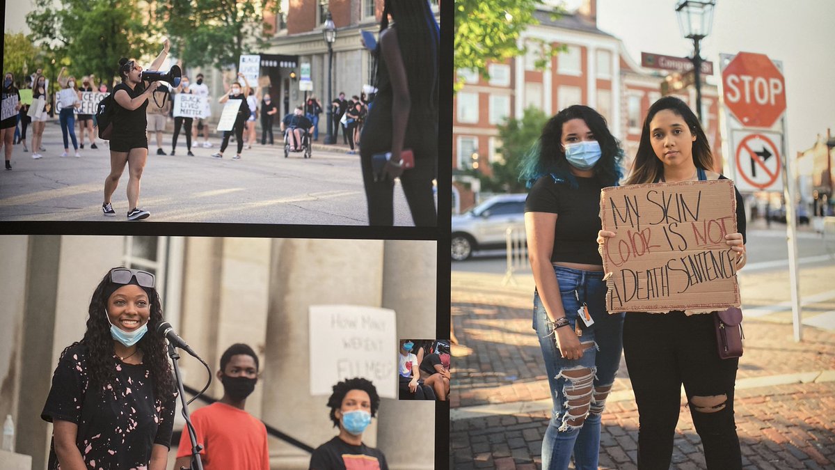 Be inspired, make your voice heard: ‘We the People: The Fight for Racial Justice in White Suburbia’ on now at our Center, Tue-Sun 11-4. All are welcome : <a href="/BlmSeacoast/">BLM Seacoast</a> <a href="/BLMNashua/">Black Lives Matter Nashua</a> <a href="/BLMManchesterNH/">Black Lives Matter Manchester</a> <a href="/NashuaNAACP/">Greater Nashua NAACP</a> <a href="/BostonNAACP1911/">NAACPBoston</a>