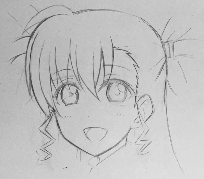 ヴィヴィオちゃん
ラブライブ!風です。

いつもと違う感じで
描くのも楽しいですね
(*'∀`*) 