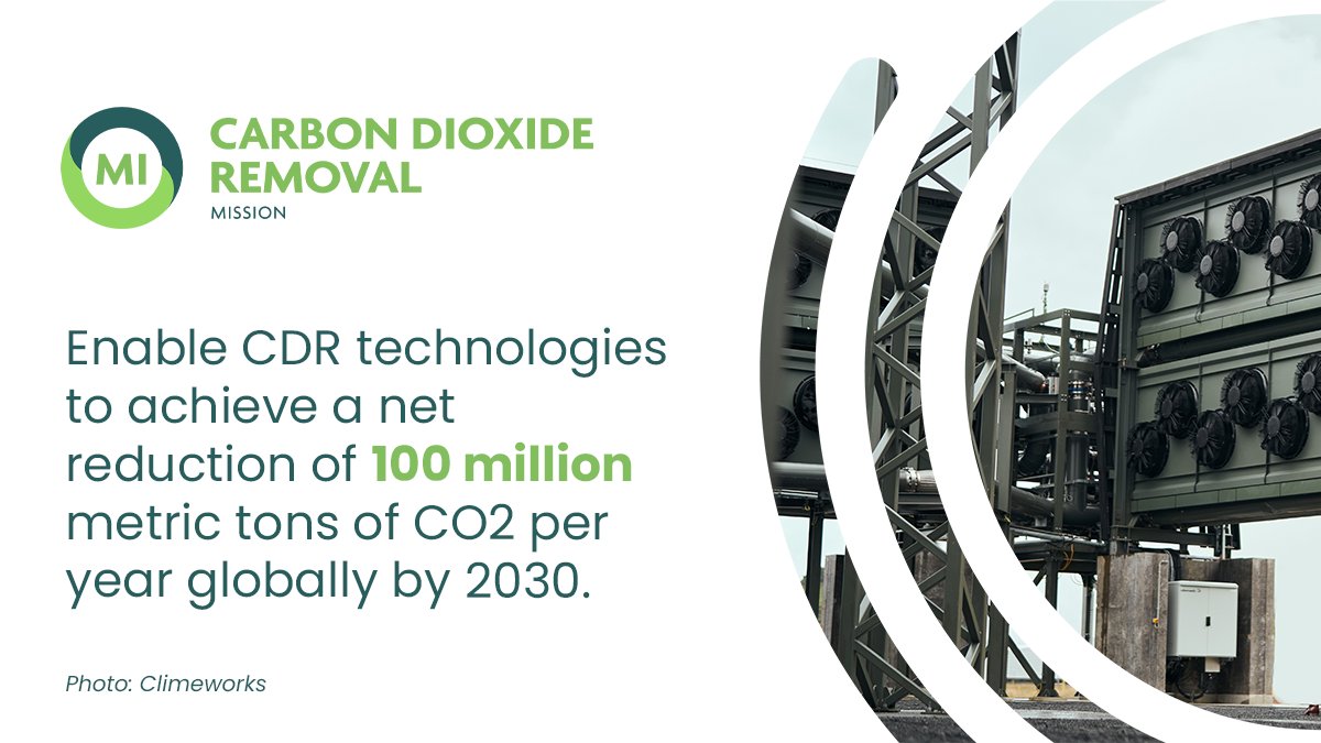 MICleanEnergyRD's tweet photo. We’re delighted to unveil the Carbon Dioxide Removal (CDR) Mission, announced today by @SecGranholm, Khalid Abuleif and @JonathanWNV. The Mission, co-led by 🇺🇸 @Energy, 🇸🇦@MOEnergy_Saudi and 🇨🇦 @NRCan. 

More below 👇 https://t.co/grZMU6B1xU