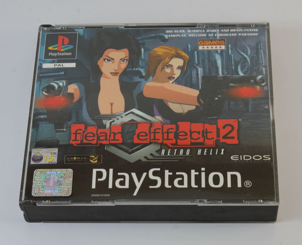chilloutgames's tweet image. Collectible Condition - #Playstation: #FearEffect2RetroHelix (5 photos) chilloutgames.co.uk/PS1/Fear_Effec…